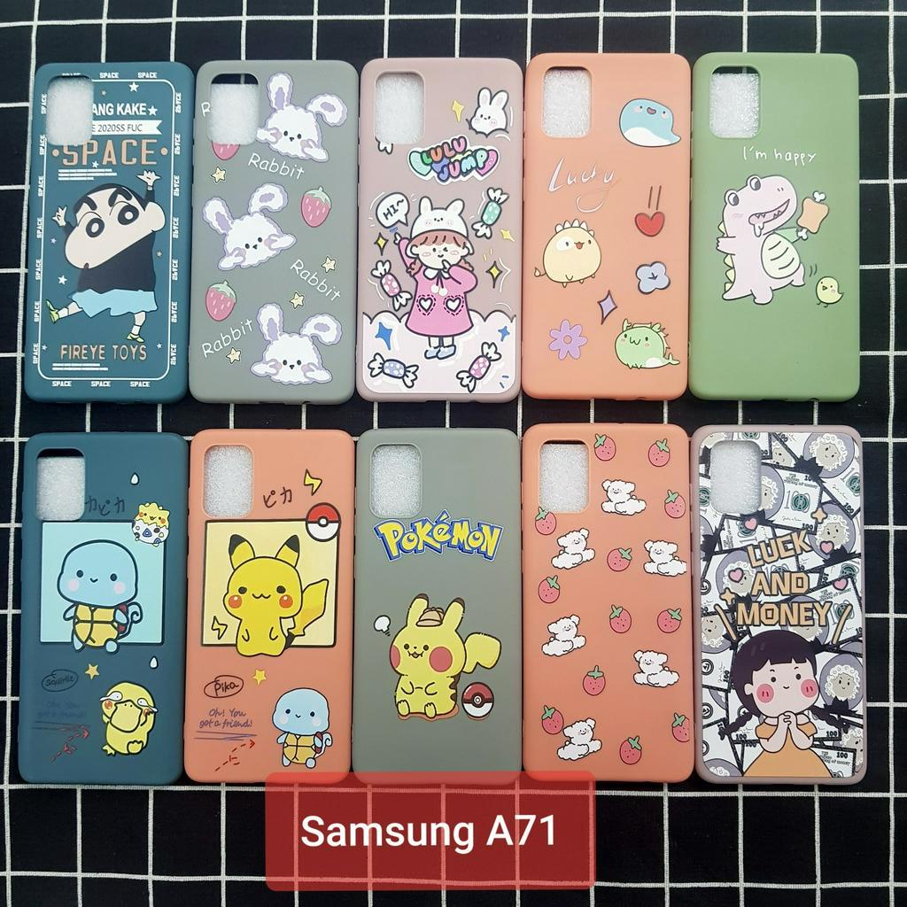 [Nhiều mẫu] ốp Lưng vali dẻo cute Cho Sam Sung A71 Samsung Galaxy A71 cute