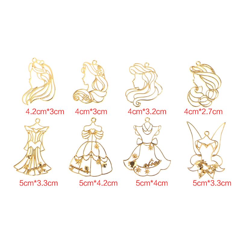 Ghim Cài Áo Hình Váy Công Chúa Hoạt Hình Thanh Lịch Thời Trang