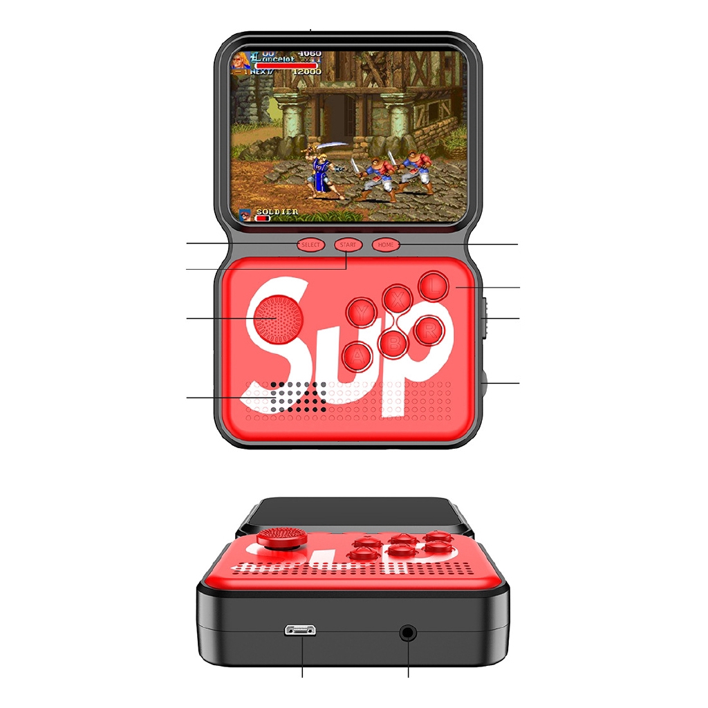 Máy Chơi Game Cầm Tay Mini S3 màn hình 3.5inch Sup 900 In 1