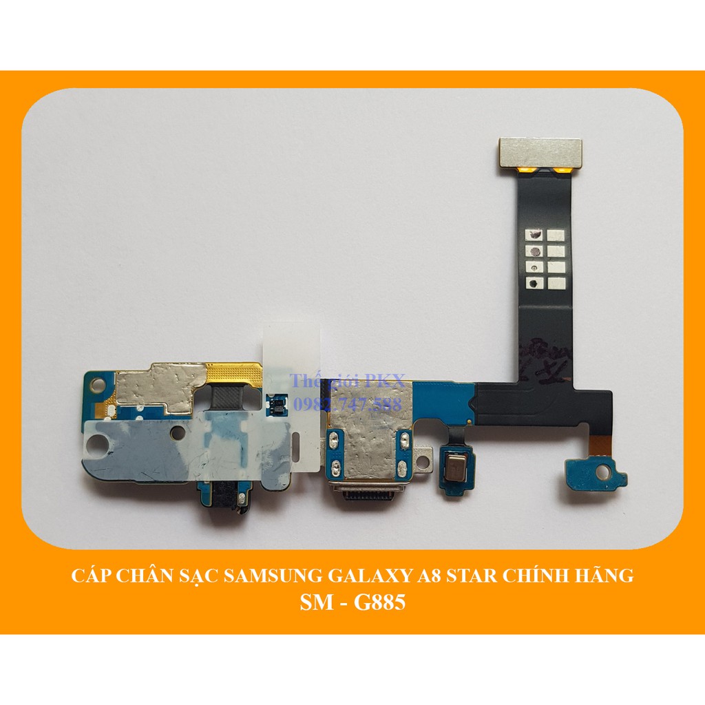 Cụm chân sạc Galaxy A8 Star công ty G885