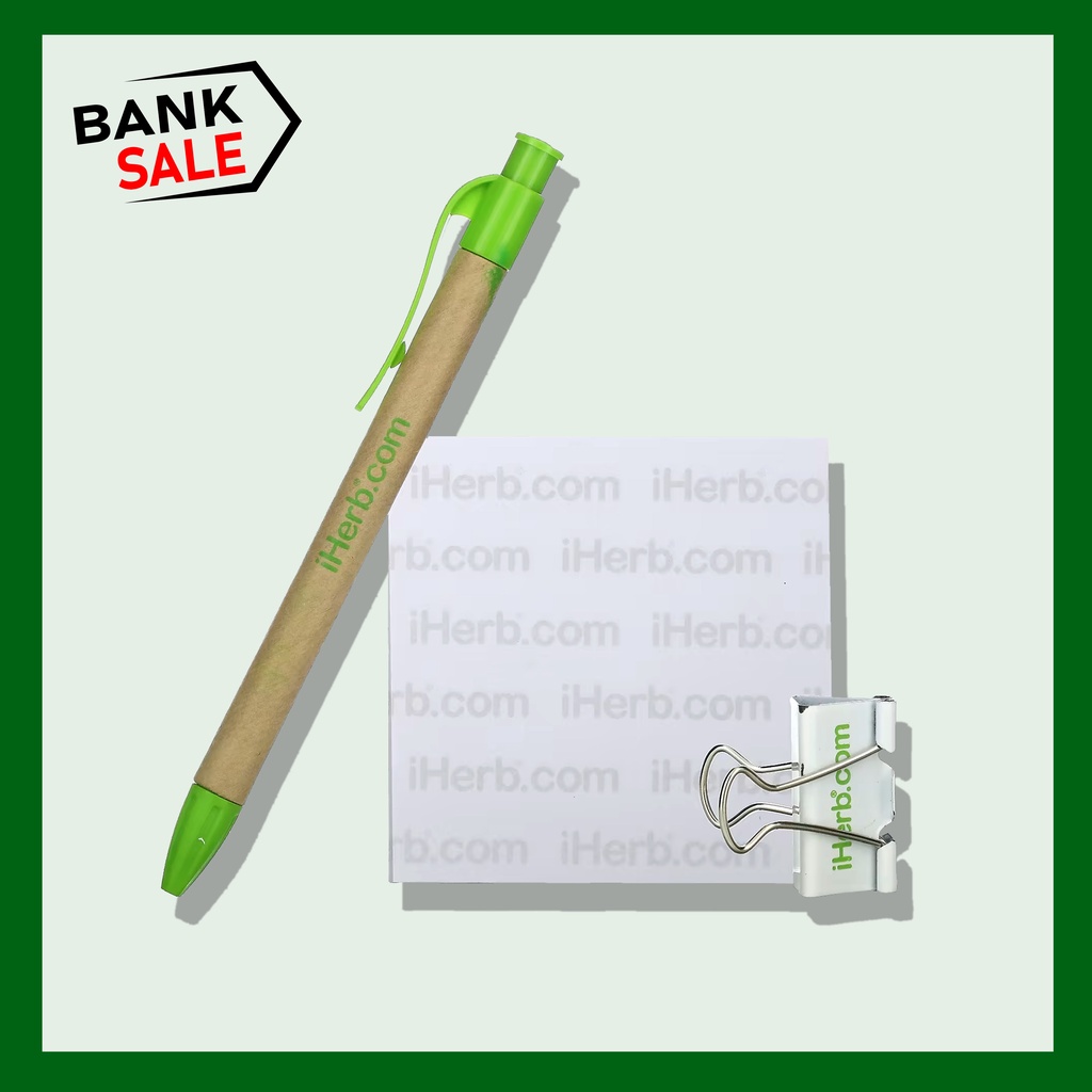 Bộ giấy ghi chú 3 món hàng iHerb