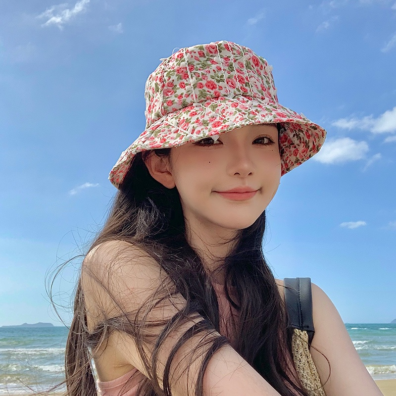 Nón Rộng Vành Chống Nắng Tia Cực Tím Gấp Gọn Thời Trang Mùa Hè Cho Nữ Edge