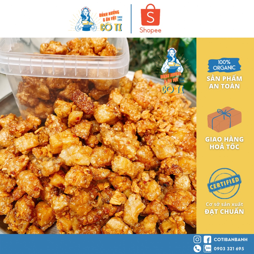 Tóp Mỡ Rim Mắm Tỏi Nhà CÔ TI