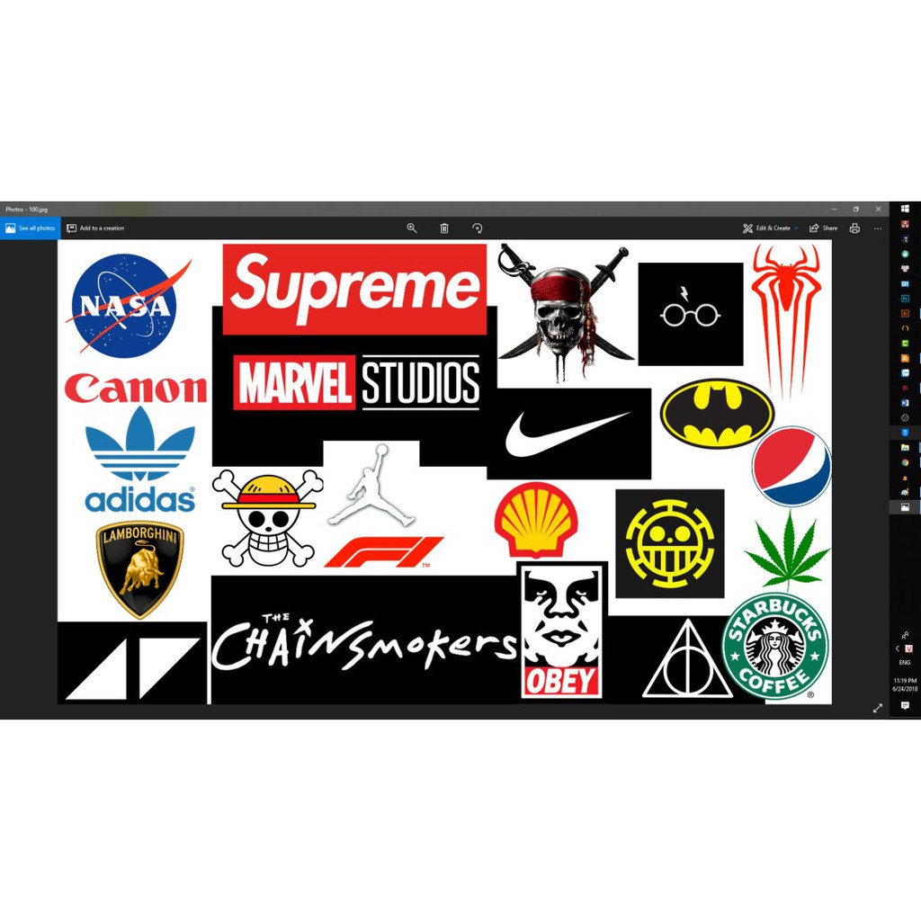 STICKER dán Vali, xe, barber shop, Mũ bảo hiểm , macbook, đàn, tường... Nhập mã GIẢM GIÁ 15k khi mua từ 3 set