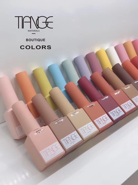 Set sơn TIANGE sơn bao đặc bóng bền 60 mầu