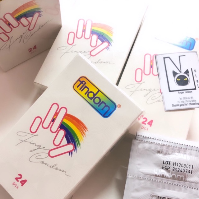 Findom nguyên hộp - Bao cao su ngón tay