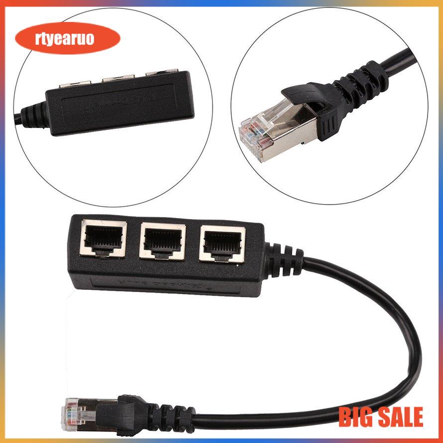 Bộ Chia Cổng Mạng Ethernet LAN 1 Sang 3 RJ45 Chuyên Nghiệp