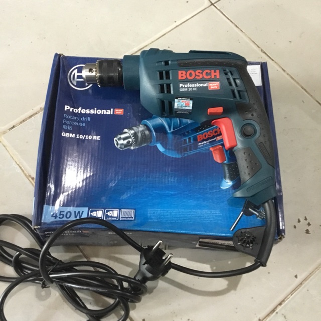 [CAO CẤP] Máy khoan 450W Bosch GBM 10RE