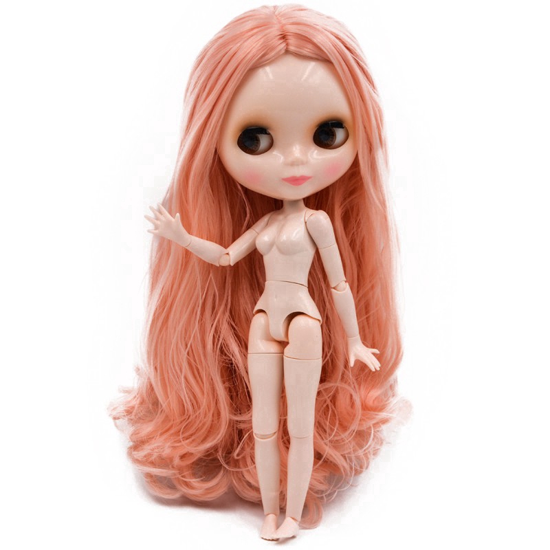 Blythe Búp Bê NBL Tùy Chỉnh Sáng Bóng Mặt 1/6 Bjd Bóng Khớp Búp Bê Búp Bê Blythe Cho Cô Gái Búp bê cô gái mắt To