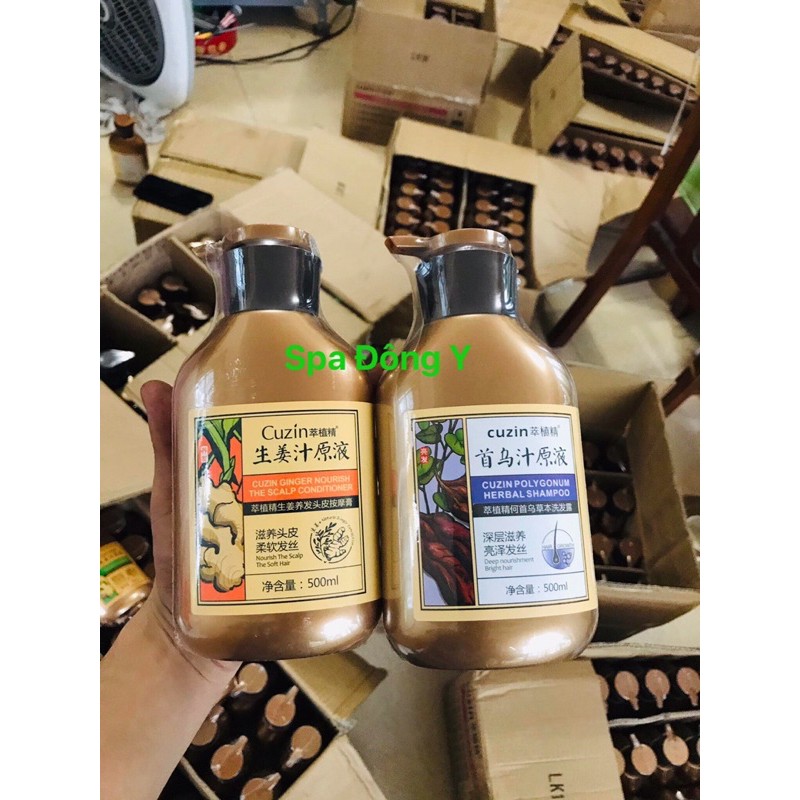 [ CÓ HÀNG SẴN] Dầu gội gừng cuzin thảo dược mềm mượt giảm gầu cân bằng lượng dầu cho tóc | BigBuy360 - bigbuy360.vn