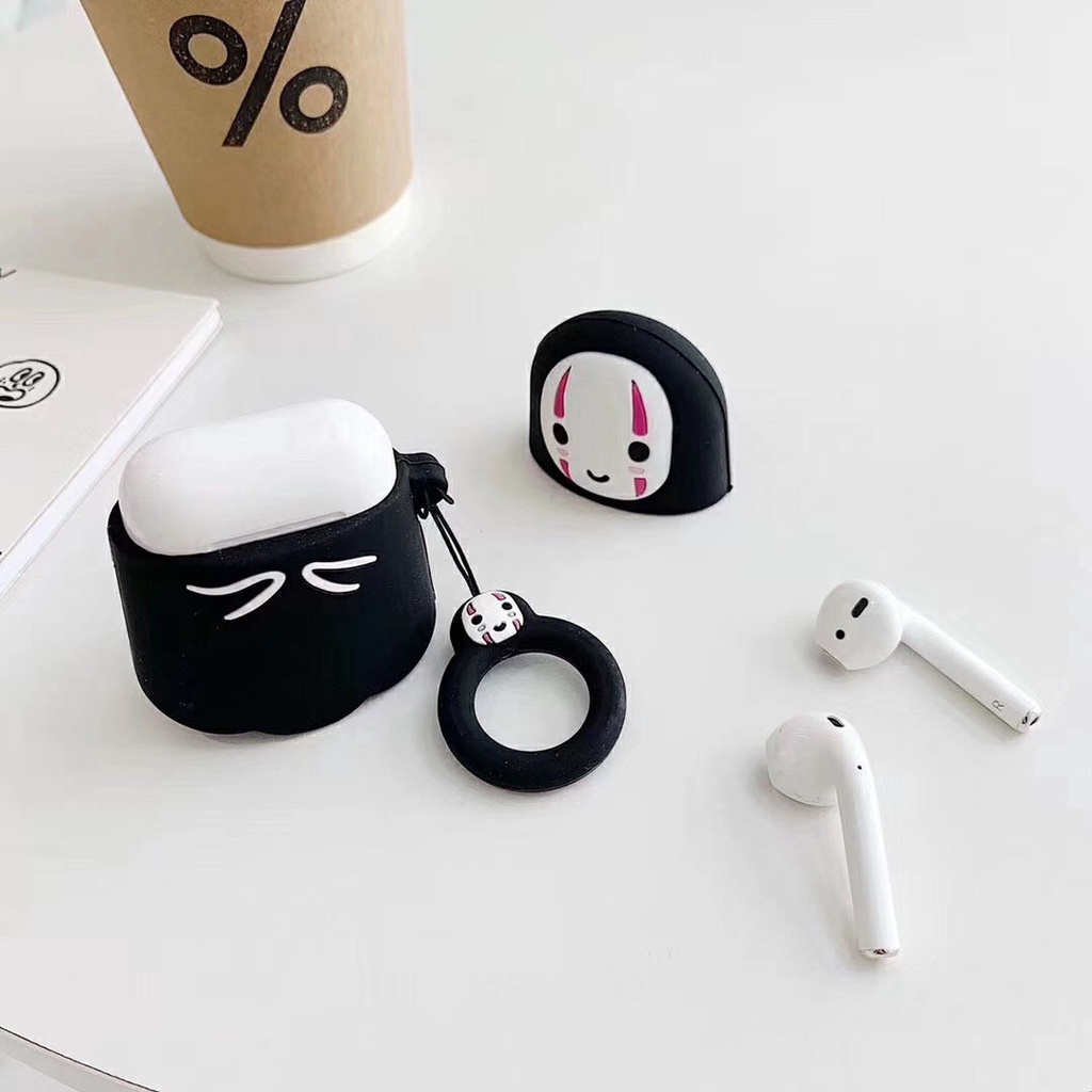 Vỏ bảo vệ hộp sạc tai nghe bằng silicon chống rơi thích hợp cho Airpods 1 / 2 / pro