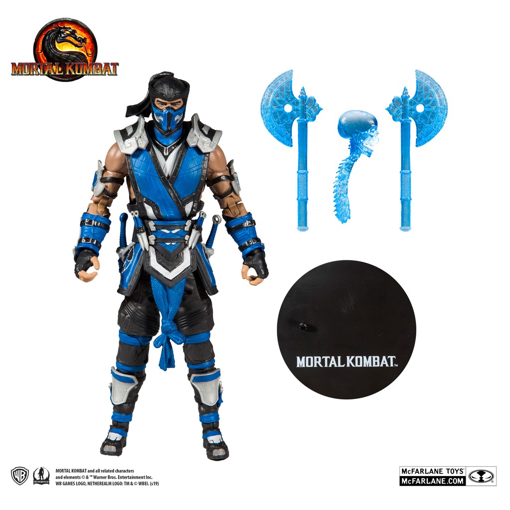Mô hình McFarlane 🦇 Mortal Kombat 7-inch 🦇 Sub-Zero