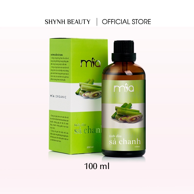 Tinh dầu sả chanh Mía Organic 100ml