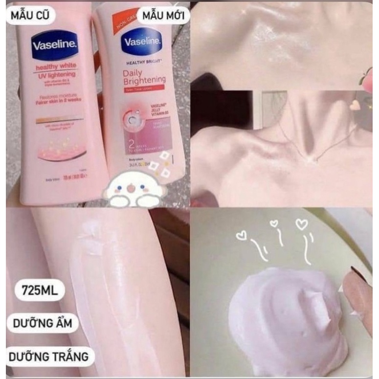 Vaseline Mỹ 725ml hàng xịn