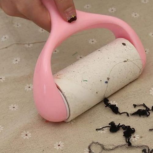 Cây lăn lông chó mèo hiệu ngay ngay 1 lần lăn lõi dán 100 miếng làm sạch lông bám trên quần áo sofa giường