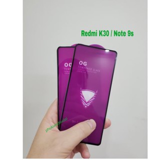 Cường lực cho Xiaomi Remi Note 9S OG Tím Siêu bền Full màn hình