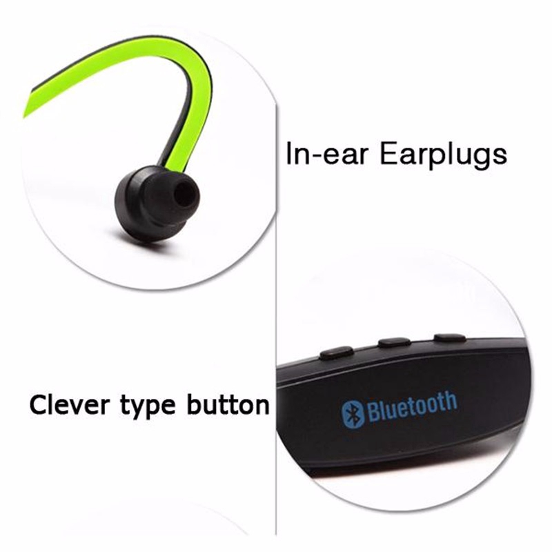 Tai nghe thể thao không dây kết nối Bluetooth phong cách cá tính