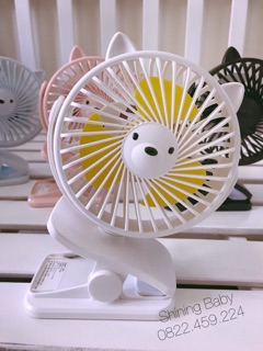 Quạt mini kẹp xe đẩy cho bé