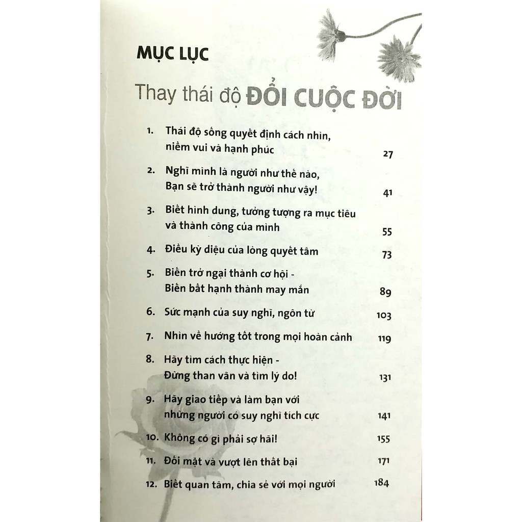 Sách - Thay Thái Độ Đổi Cuộc Đời 1 - First News