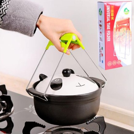 [Hot Hot] Kẹp Gắp Thức Ăn Nóng Thép Không Gỉ Tiện Dụng | WebRaoVat - webraovat.net.vn