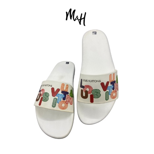 Dép L.V Màu Sắc Quai Ngang Nam, Nữ Unisex Thời Trang, Thiết Kế Cao Cấp, Thời Trang, Chất Lượng, Bền Đẹp 2022