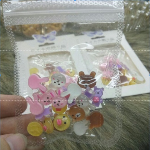 Set charm hoạt hình muông thú. làm móng