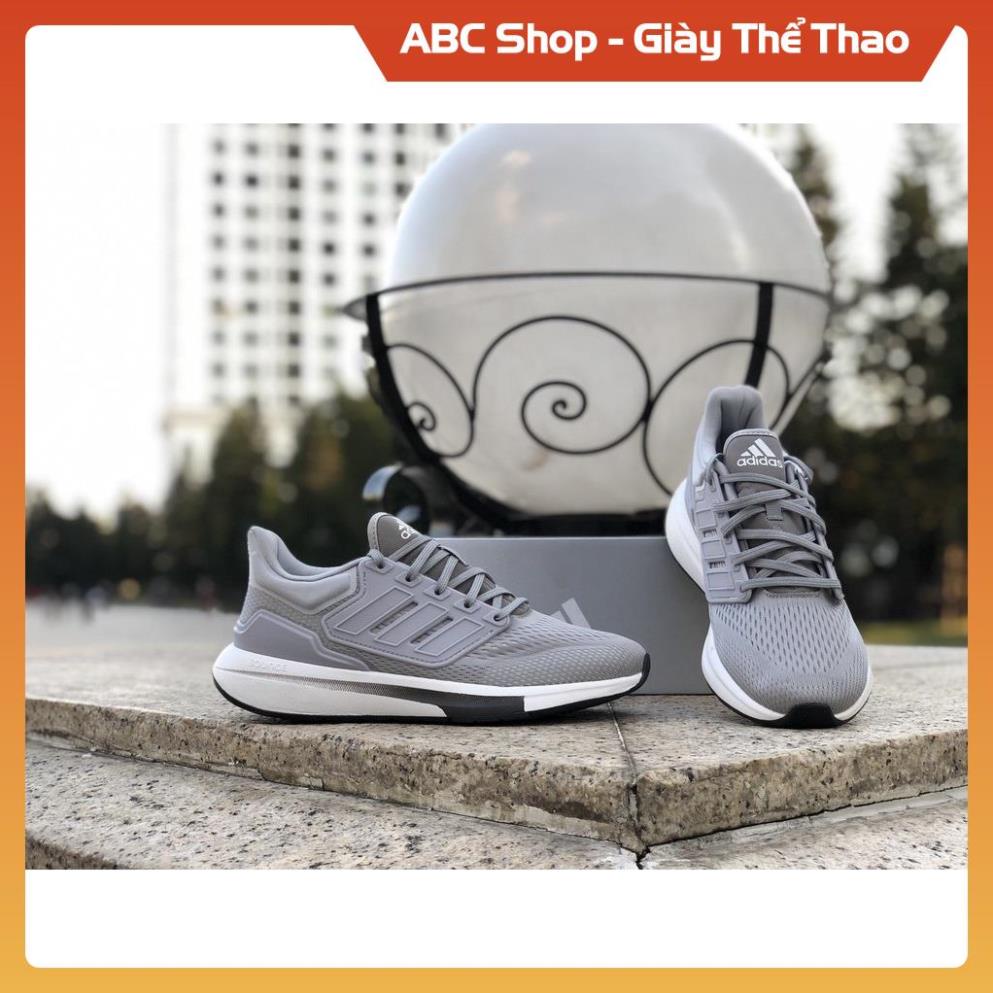 Giày Sneaker Eqt 202 Màu Xám Nam Nữ, Giầy thể thao EQT ghi trắng full phụ kiện ABC Shop
