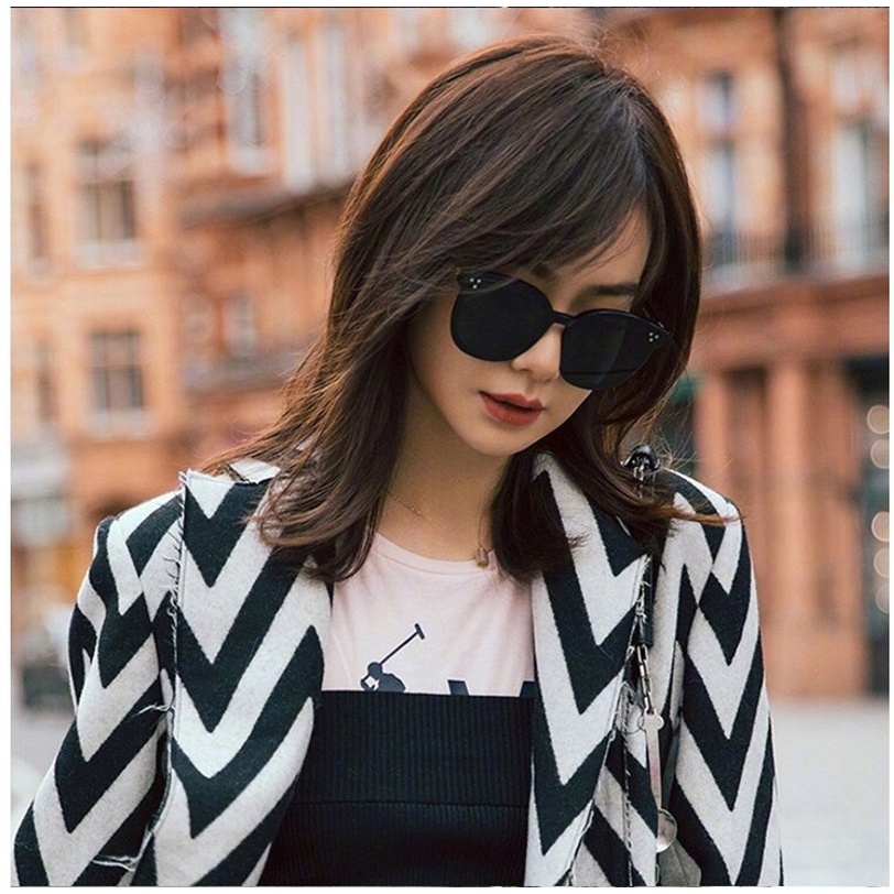 (AIMURUSI) COD Kính Râm GM Gọng To Phong Cách Thời Trang Đường Phố Cổ Điển