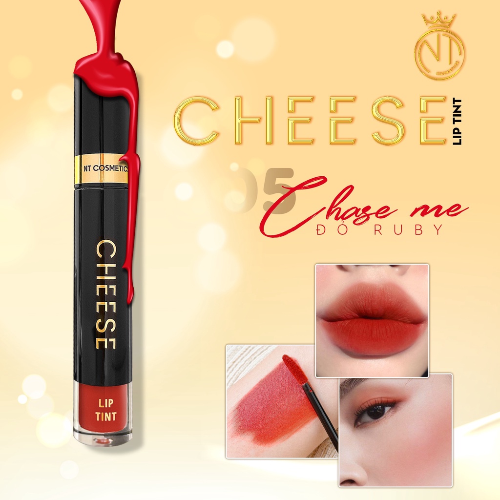 Son kem lì Cheese Lip Tint lâu trôi, mềm mịn như nhung