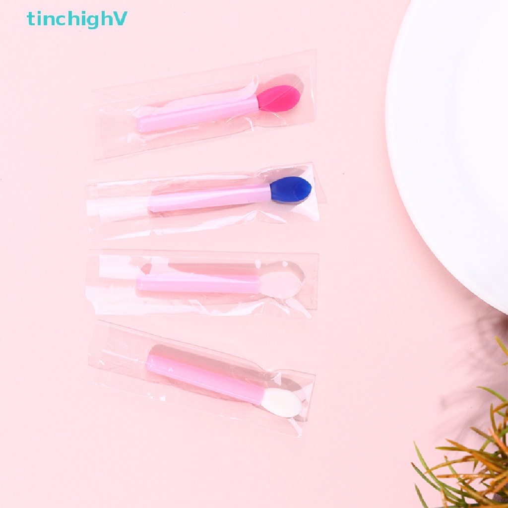 Set 10 Cọ Tô Son Môi Bằng Silicone Tiện Dụng