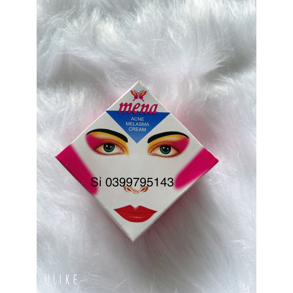 Bộ 3 hộp kem MENA trắng cấp tốc Thiện Châu 5g chính hãng ms 76