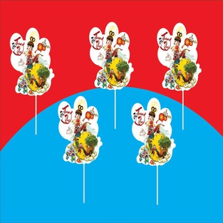 [❤️TRUNG THU❤️] phụ kiện trang trí bánh kem trung thu