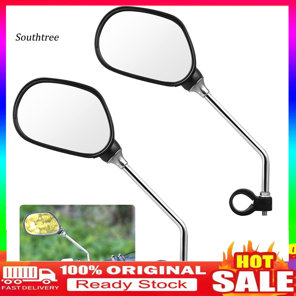 Bộ 2 Gương Chiếu Hậu Gắn Tay Lái Xe Đạp MTB Tùy Chỉnh Tiện Dụng