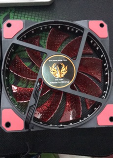 Fan case led Brushless 33 bóng 12cm