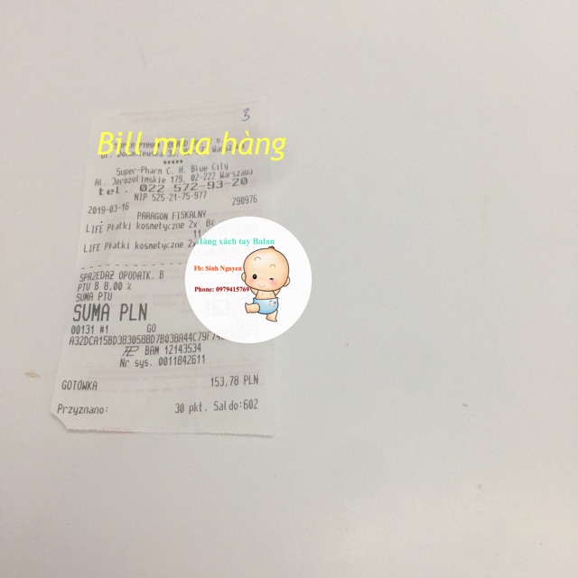 Bông tẩy trang cotton pads nội địa balan