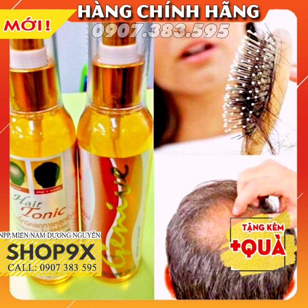 Chai xịt mọc tóc GENIVE Thái Lan 120ml  Tonic Hair ( Chính Hãng)