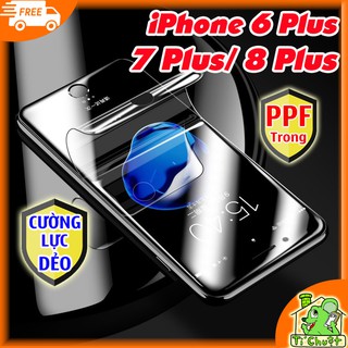 [Mặt Trước-Ảnh Thật] Dán Dẻo PPF iPhone 6 Plus/ 7 Plus/ 8 Plus Cường Lực Dẻo Trong Suốt