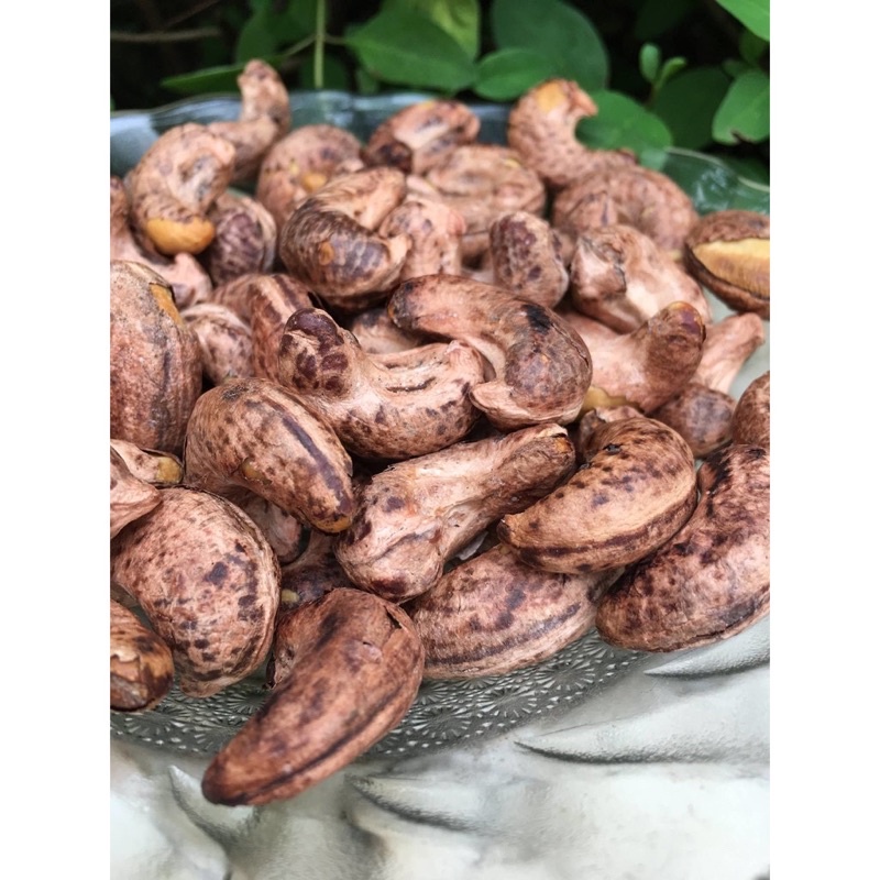 500gr Hạt điều rang muối vỏ lụa Bình Phươc hạt tròn thơm ngon