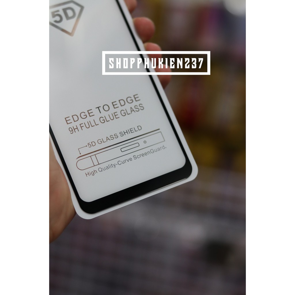 [Freeship toàn quốc từ 50k] KÍNH CƯỜNG LỰC XIAOMI REDMI NOTE 6 PRO KÍNH FULL 5D CAO CẤP