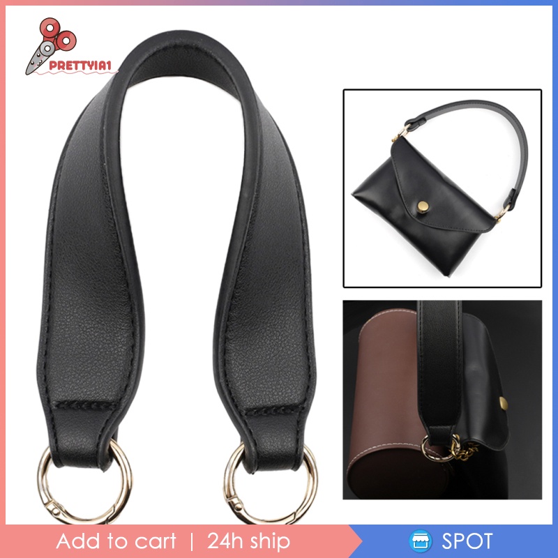 [Prettyia1] Dây Da PU Thay Thế Cho Túi Xách Tote