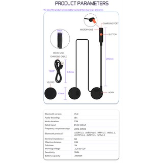 [Freeship Extra] [HỎA TỐC] Tai nghe bluetooth 5.0 mũ bảo hiểm Voiture chống nước, phù hợp cho tất cả các dòng mũ FullFac