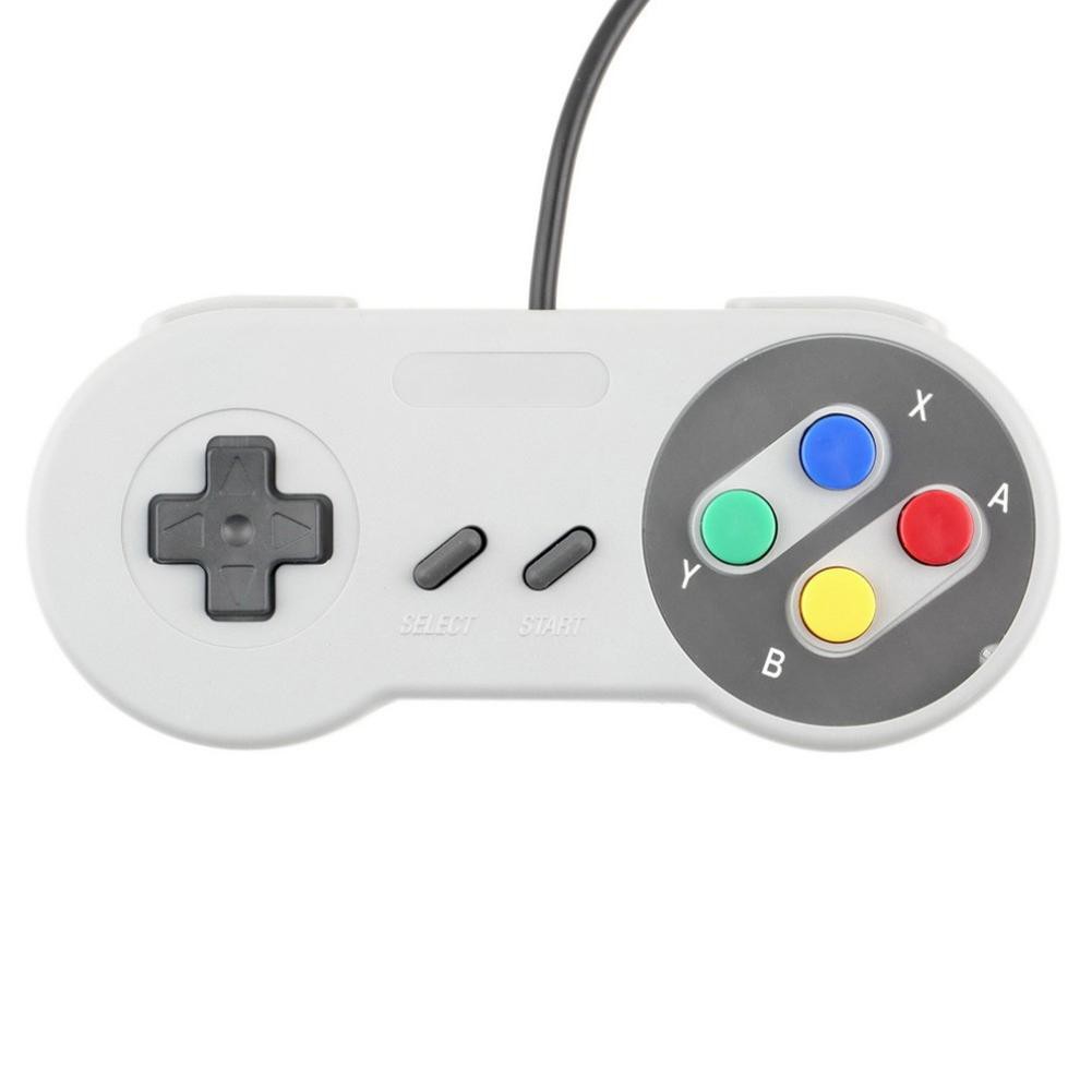 Tay cầm chơi game 4 nút Super Nintendo SNES USB cho PC / MAC | WebRaoVat - webraovat.net.vn