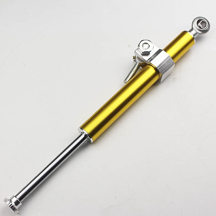 330mm Aluminum Steering Damper Motorcycle Universal Stabilizer Linear Multicolor