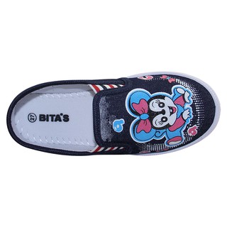 [SALE XẢ HÀNG] GIÀY LƯỜI BÉ GÁI HỌC SINH BITA'S GVBG.73 (ĐỎ + HỒNG + XANH JEAN) - BITAS