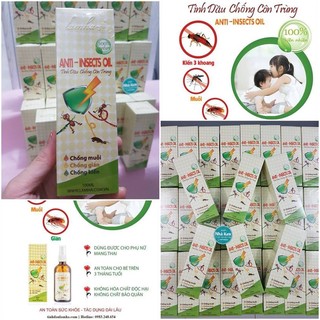 Tinh dầu chống côn trùng: muỗi, kiến, gián