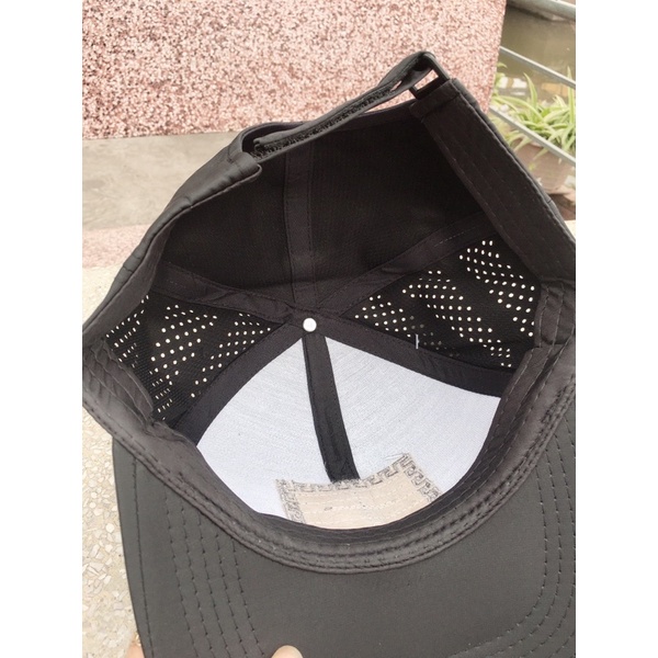 Mũ lưỡi trai dù lỗ in logo cao cấp