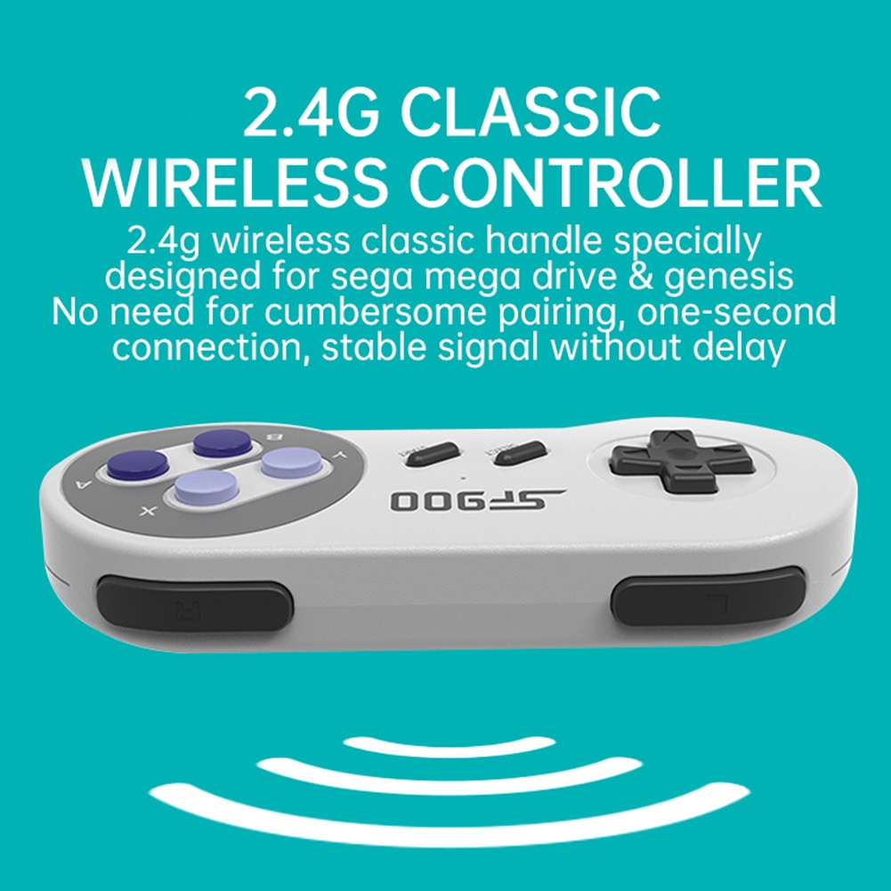 Máy Chơi Game Cầm Tay Không Dây SF1500 Cho Sega Genesis Game HD SFC 926 Và Phụ Kiện