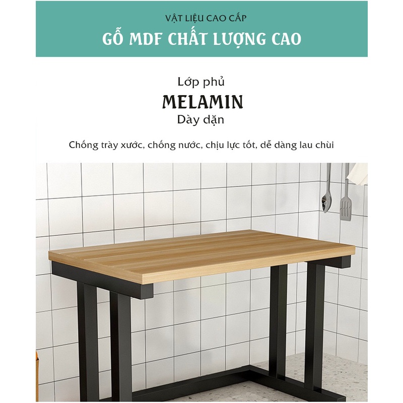 Kệ Lò Vi Sóng Chữ H thương hiệu IGA Gỗ MDF - GM54