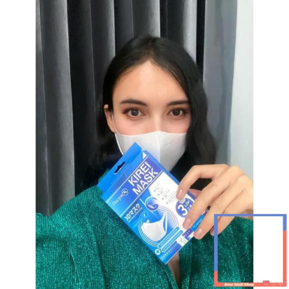 Khẩu trang 3D kháng khuẩn không mùi  Blue Doctor K - Trẻ trung và thời trang - 10 cái/Hộp | BigBuy360 - bigbuy360.vn