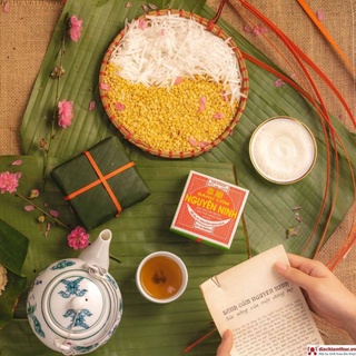 Combo 10 chiếc Bánh Cốm Nguyên Ninh  - Hàng Than